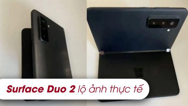 Surface Duo 2 xuất hiện hình ảnh thực tế